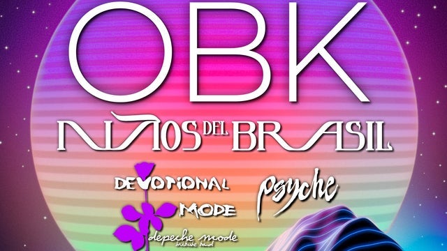 UltraNight Pop Festival, OBK + Niños Del Brasil in Sala Shoko, Madrid 28/09/2024