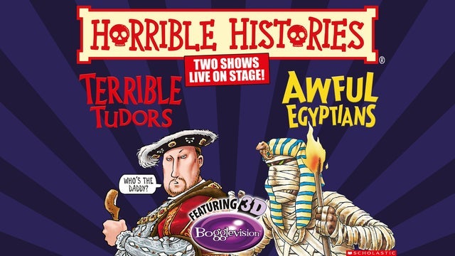Horrible Histories – Awful Egyptians in 3Olympia Theatre, Dublin 18/06/2025