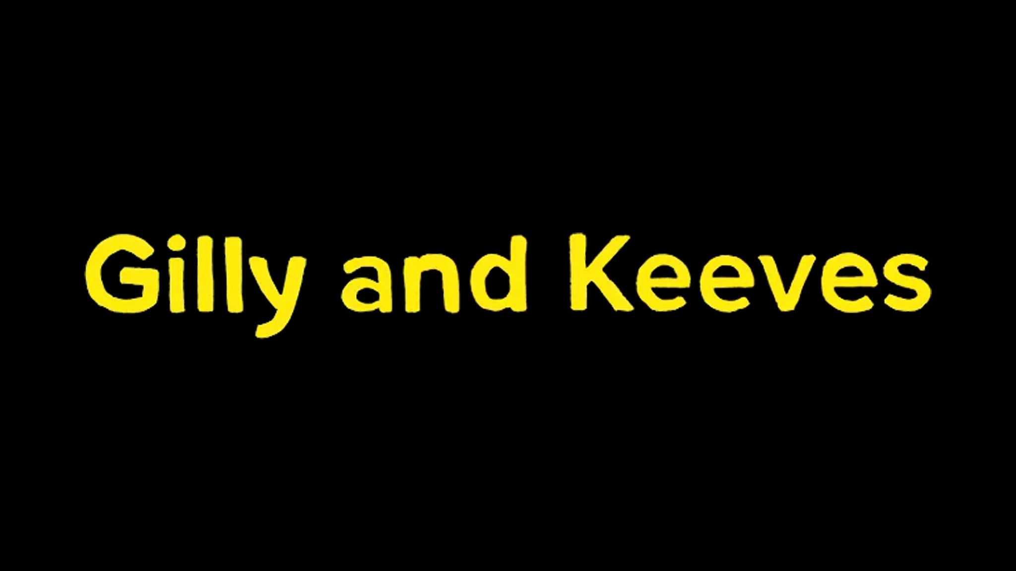 Gilly and Keeves Live in Philadelphia promo photo for Live Nation presale offer code
