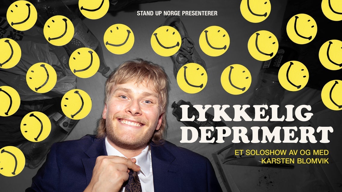 «Karsten Blomvik – Lykkelig deprimert» event image