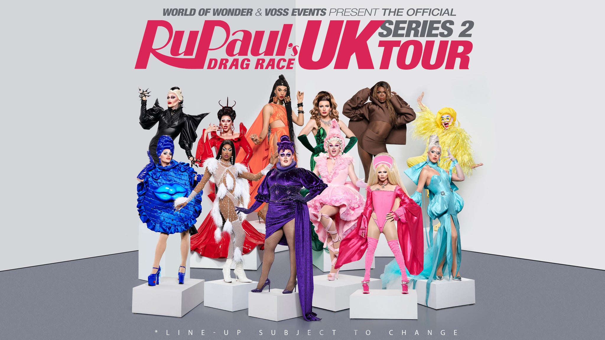 RuPaul's Drag Race UK Series 2 Tour Event Title Pic