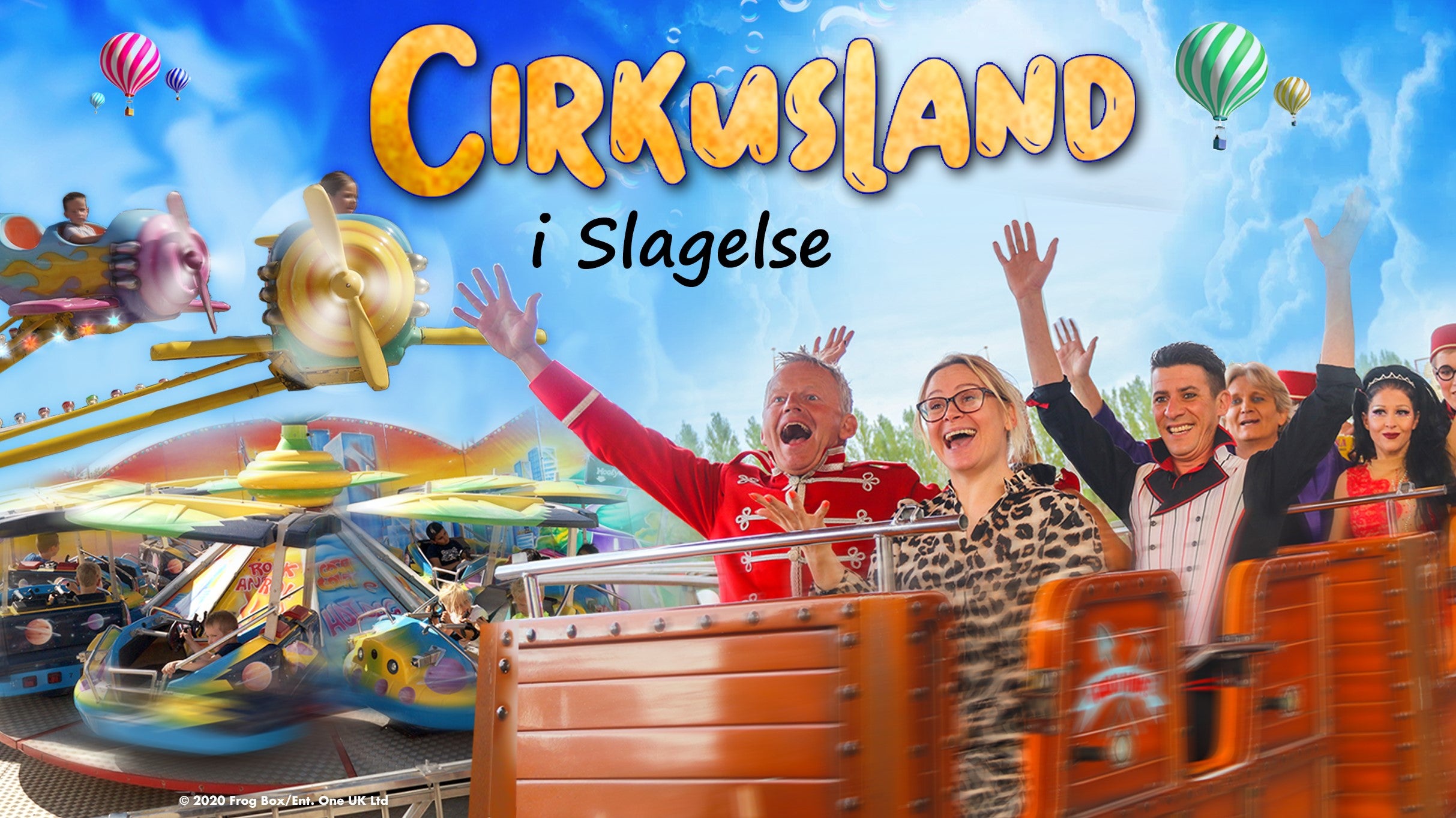 Cirkusland m. alle shows og forlystelser (adgang fra kl. 10)