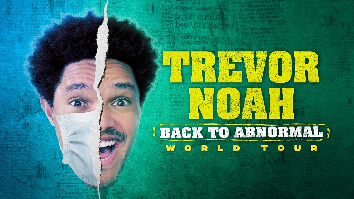 Trevor Noah Back To Abnormal World Tour Seating Plans