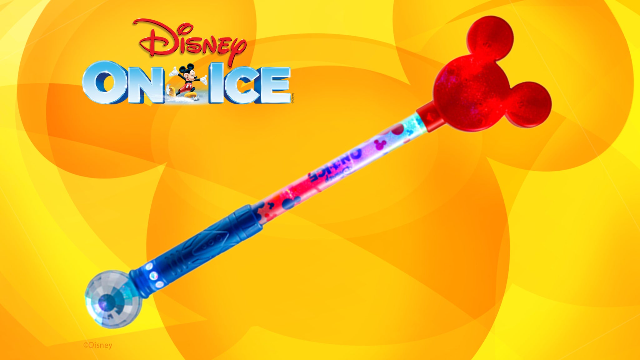 Disney On Ice! Dream Big Mickey LightUp Wand Billets Dates d