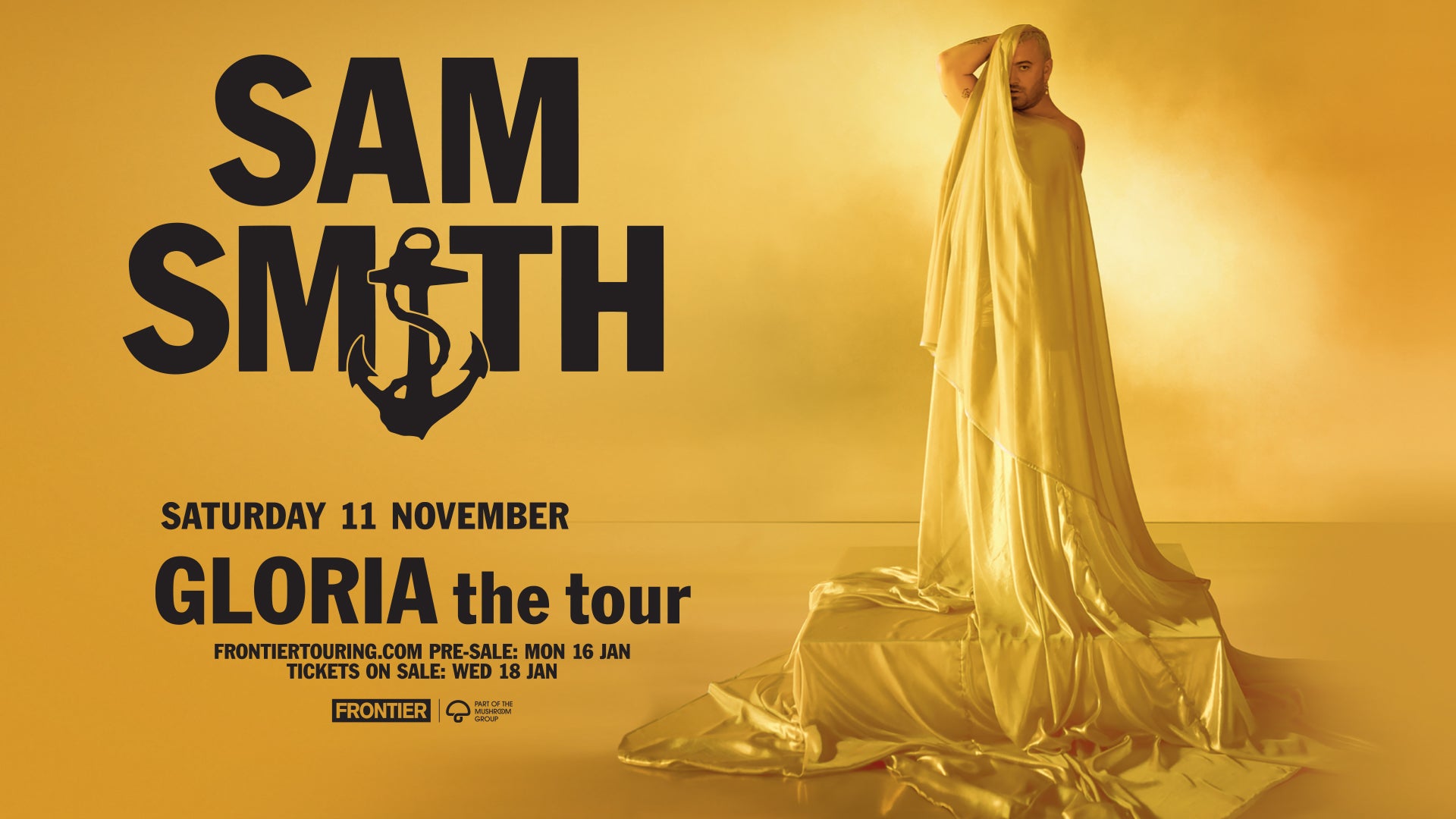 Image used with permission from Ticketmaster | Sam Smith GLORIA the Tour 2023 tickets