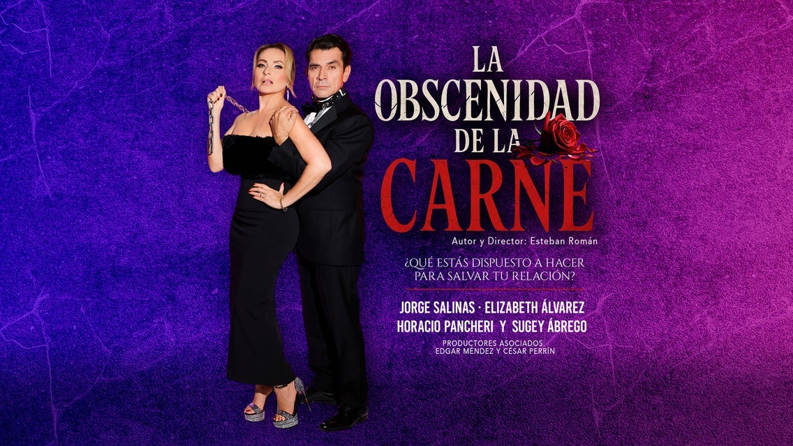 Flyer de La obscenidad de la carne.