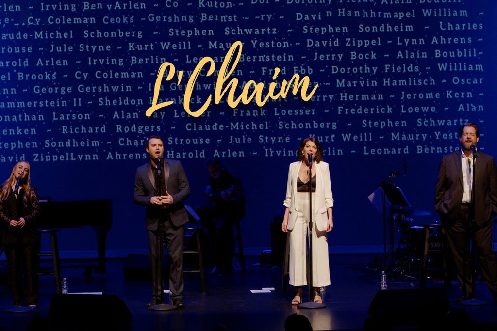 L''Chaim: A Toast to the Jewish Legacy of Broadway show poster