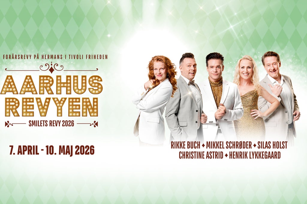 AARHUS REVYEN 2026 - Forpremiere show poster