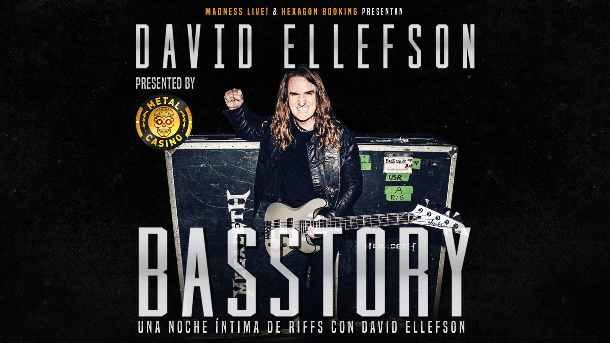 An Evening with David Ellefson (Megadeth) + K. K. Downing (Judas Pries Event Title Pic