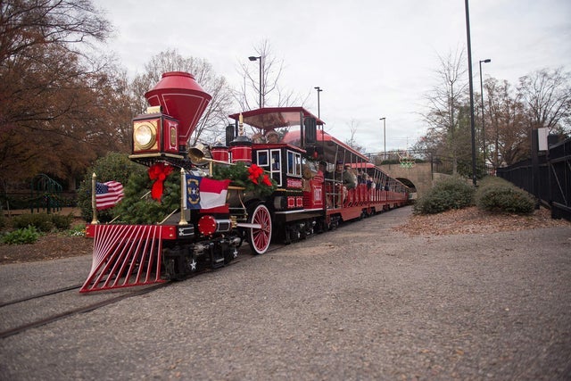 Pullen Park Sensory Friendly Holiday Express presales in Raleigh