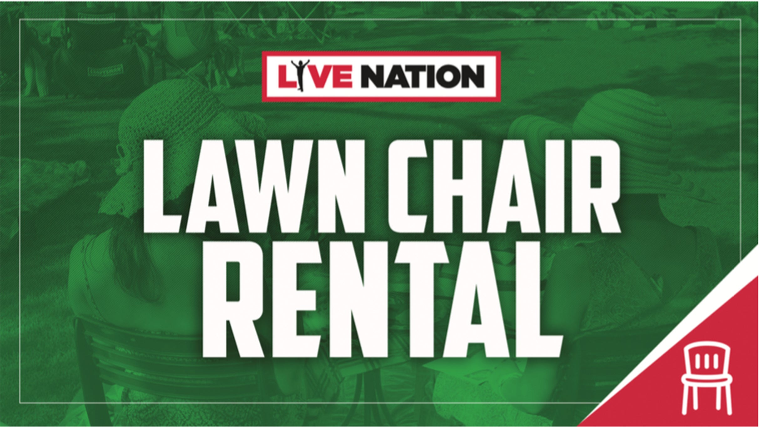 Lawn Chair Rental: Styx - This is NOT a Concert Ticket presales in Holmdel