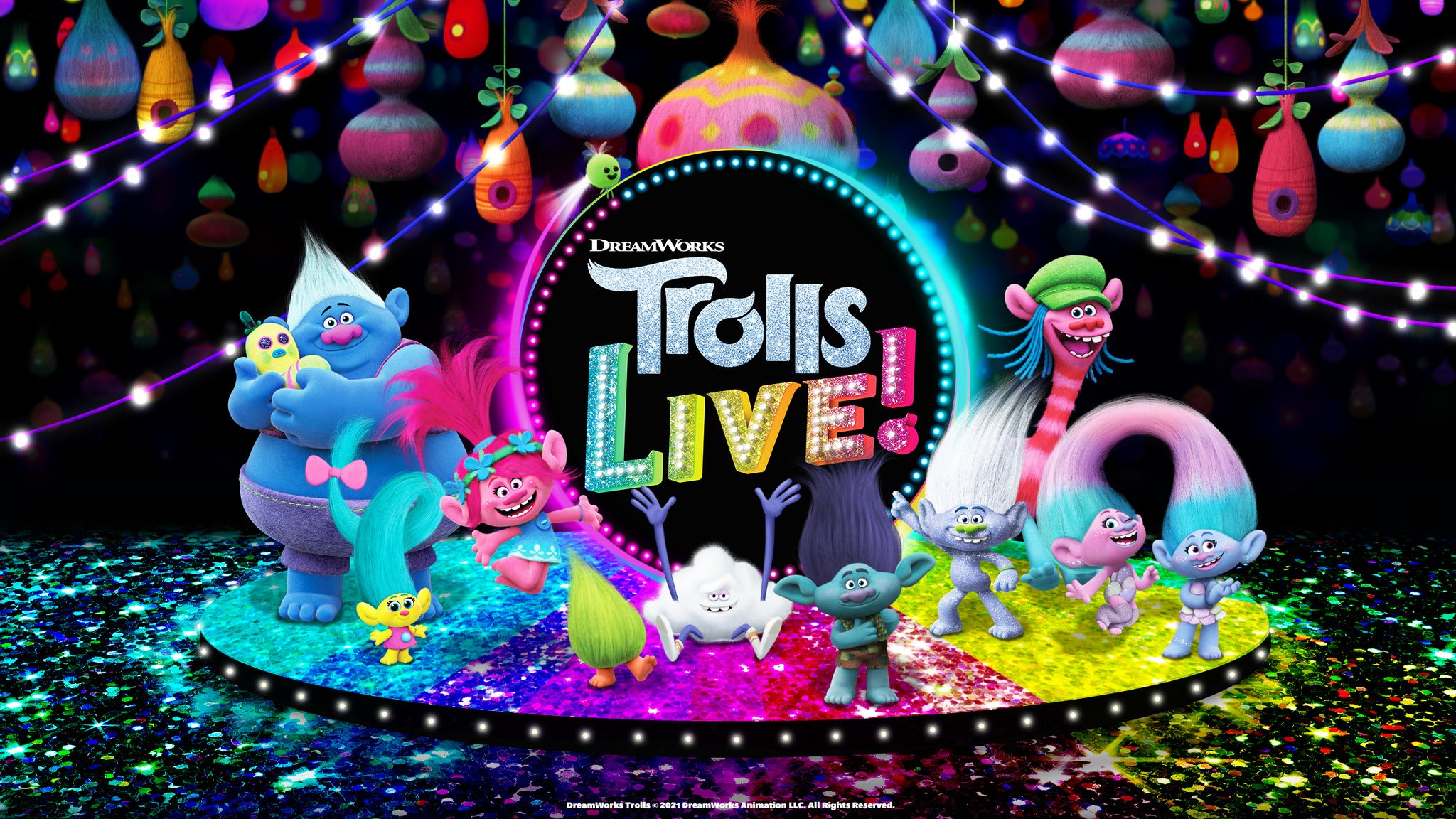 Trolls LIVE! in Huntsville promo photo for Ticketmaster presale offer code