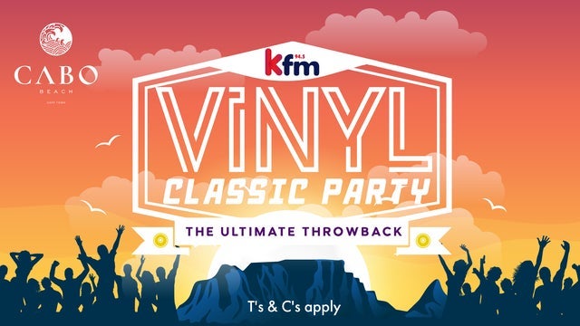 Kfm Vinyl Classic Party in Cabo Beach Club, Cape Town 20/06/2025