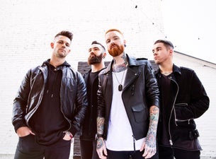 MEMPHIS MAY FIRE x DEAD BY APRIL — gig artwork