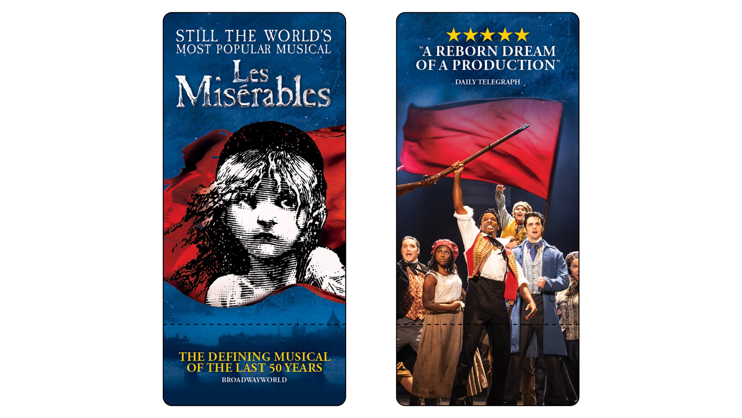 Les Mis&eacute;rables 3D Collector&#039;s Ticket presale information on freepresalepasswords.com