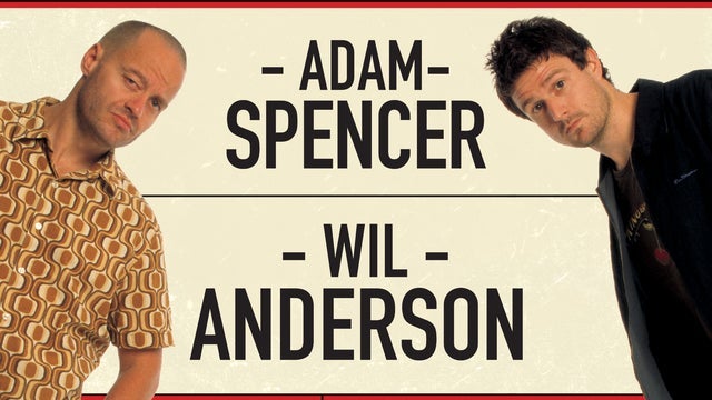 Wil Anderson, Adam Spencer in Hindley St Music Hall, Adelaide 15/11/2024