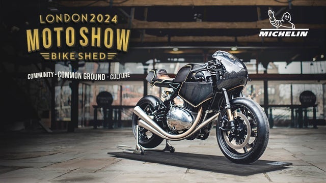Bike Shed Moto Show London 2024 in Tobacco Dock, London 24/05/2024