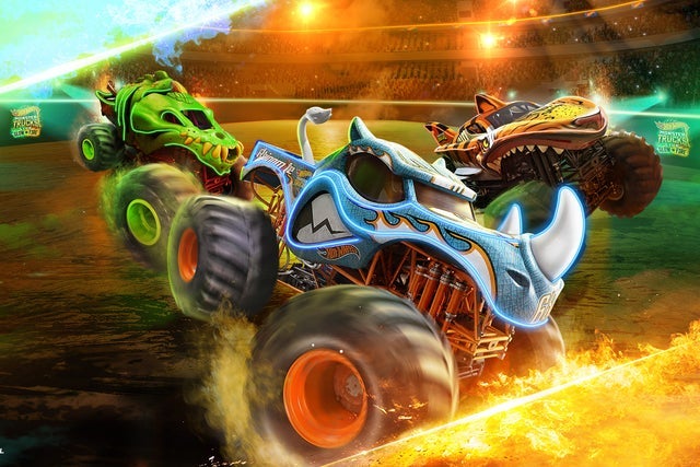 Hot Wheels Monster Trucks Live - Glow-N-Fire in Manchester: pre-sale passwords Hot Wheels Monster Trucks Live - Glow-N-Fire in Manchester promotional photo for Live Nation presale tickets offer