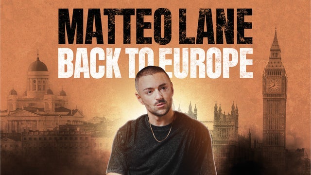 Matteo Lane: Back to Europe in Kings Theatre Glasgow 02/11/2025