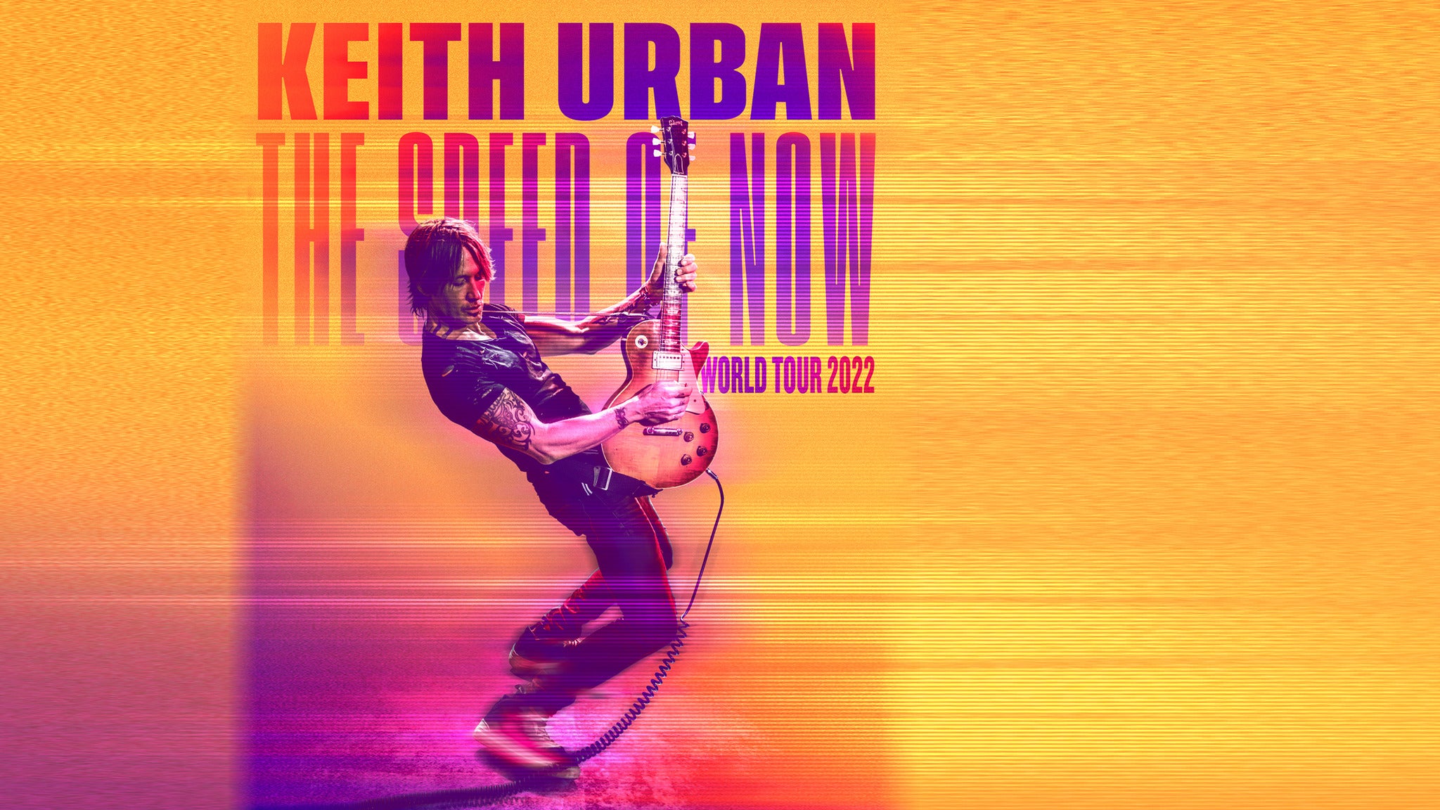 Keith Urban - the Speed of Now World Tour Event Title Pic