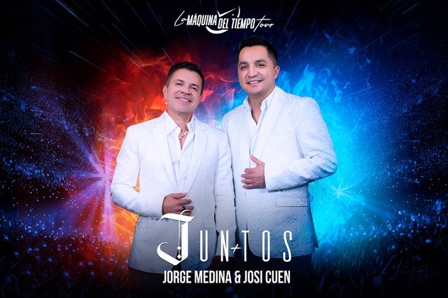 Jorge Medina y Josi Cuen - JUNTOS in Ciudad de México: pre-sale passwords Jorge Medina y Josi Cuen - JUNTOS in Ciudad de México promotional photo for Preventa Banamex presale tickets offer