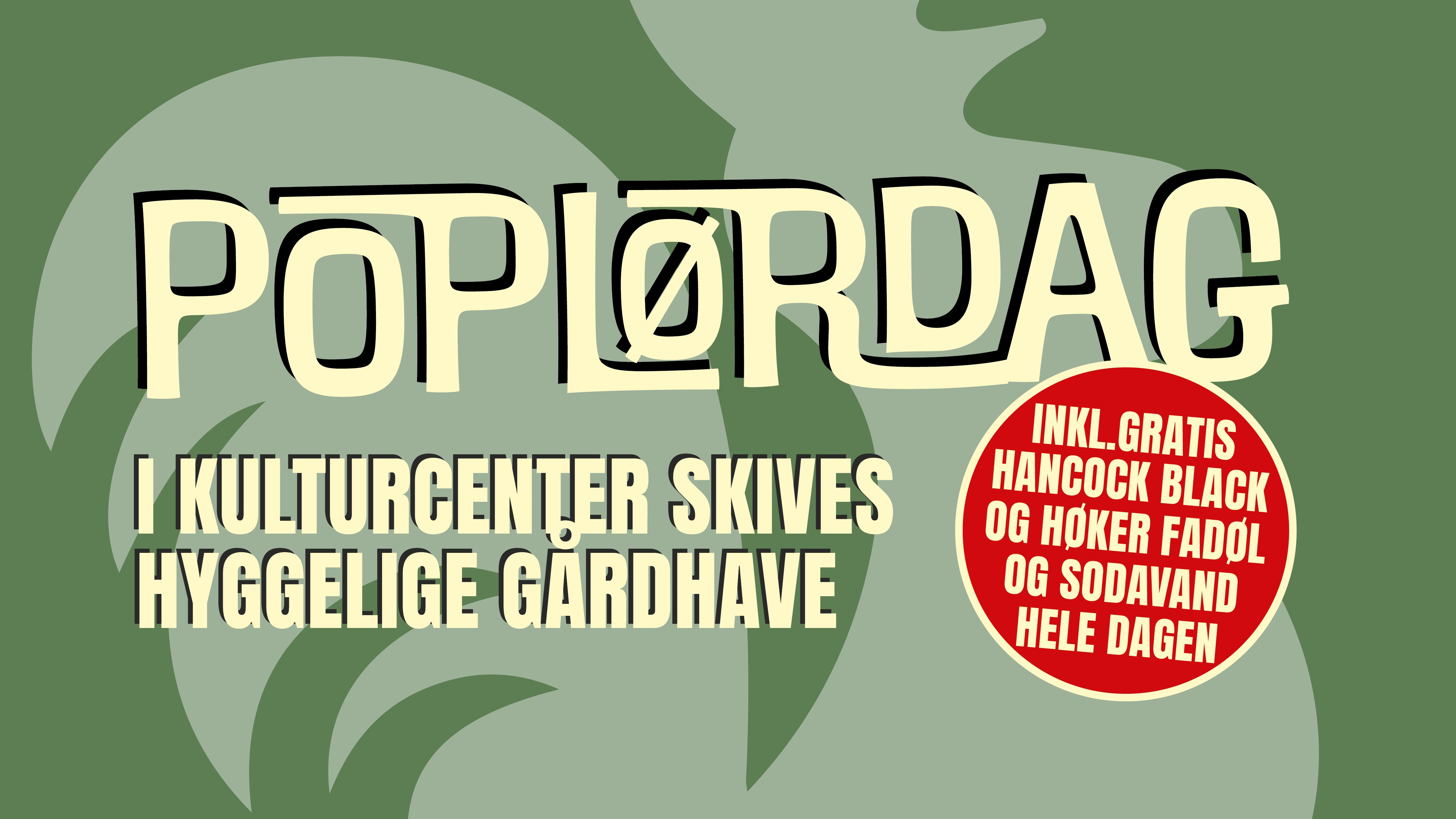 Carvery buffet i forbindelse med POPLØRDAG – 2025-08-23