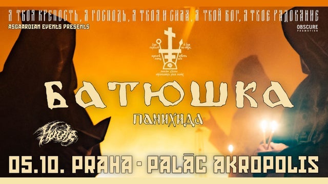 Batushka, Houle v Palác Akropolis, Praha 3 05/10/2025