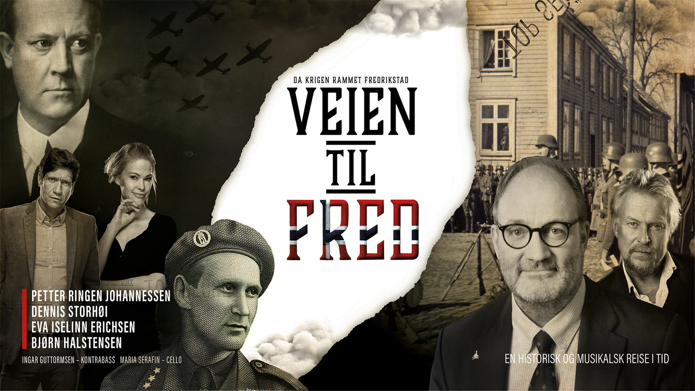 Da krigen rammet Fredrikstad (kun forestilling/foredrag) 