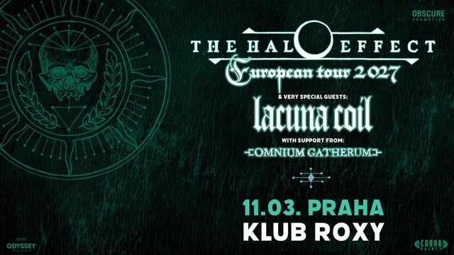 THE HALO EFFECT, LACUNA COIL, OMNIUM GATHERUM