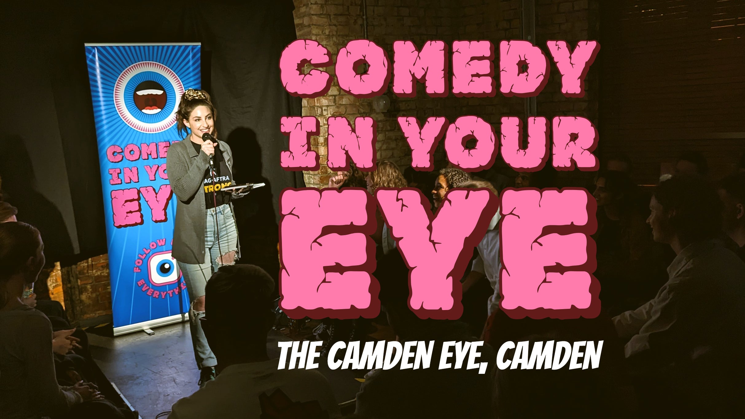 Comedy in Your Eye - Stand up Comedy - Only £3! Event Title Pic