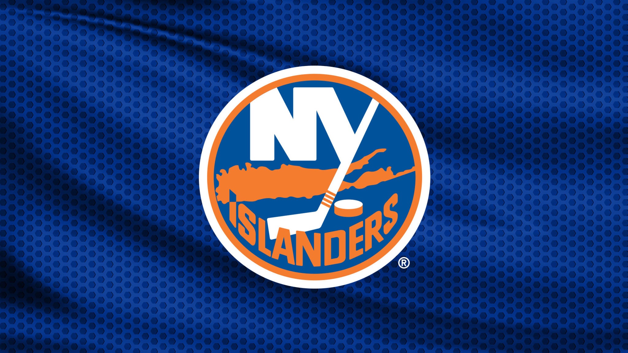 NY Islanders logo over a jersey