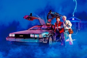 Back to the Future The Musical show poster