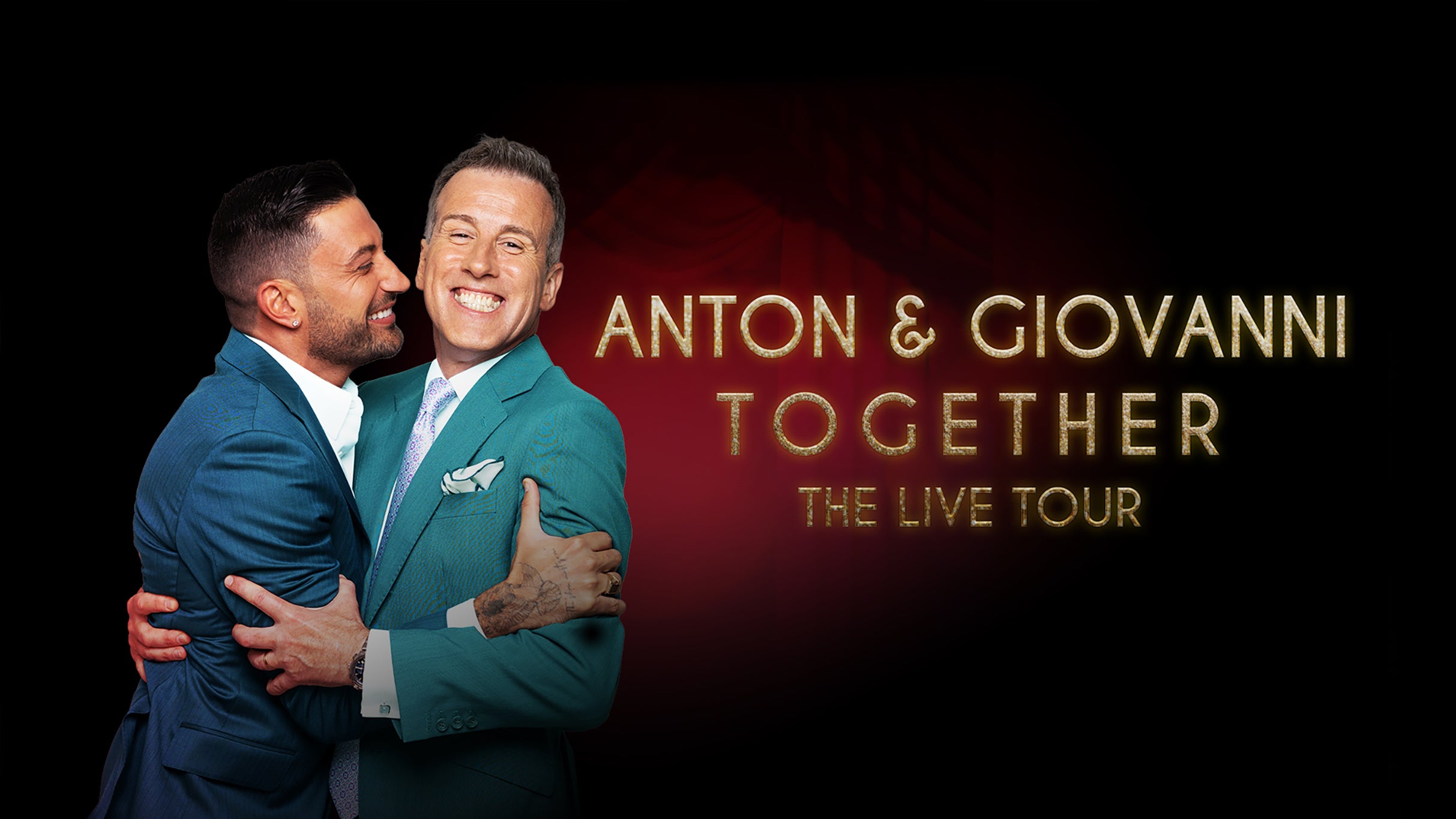 Anton Du Beke & Giovanni Penrice: Together again Event Title Pic