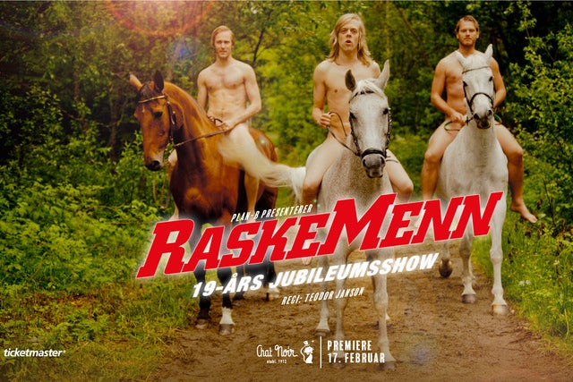 Ticket Reselling RASKE MENN 19-&aring;rs jubileumsshow