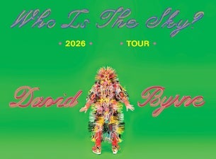 David Byrne Who is the sky tour