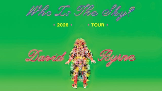 David Byrne - Who is the Sky Tour  