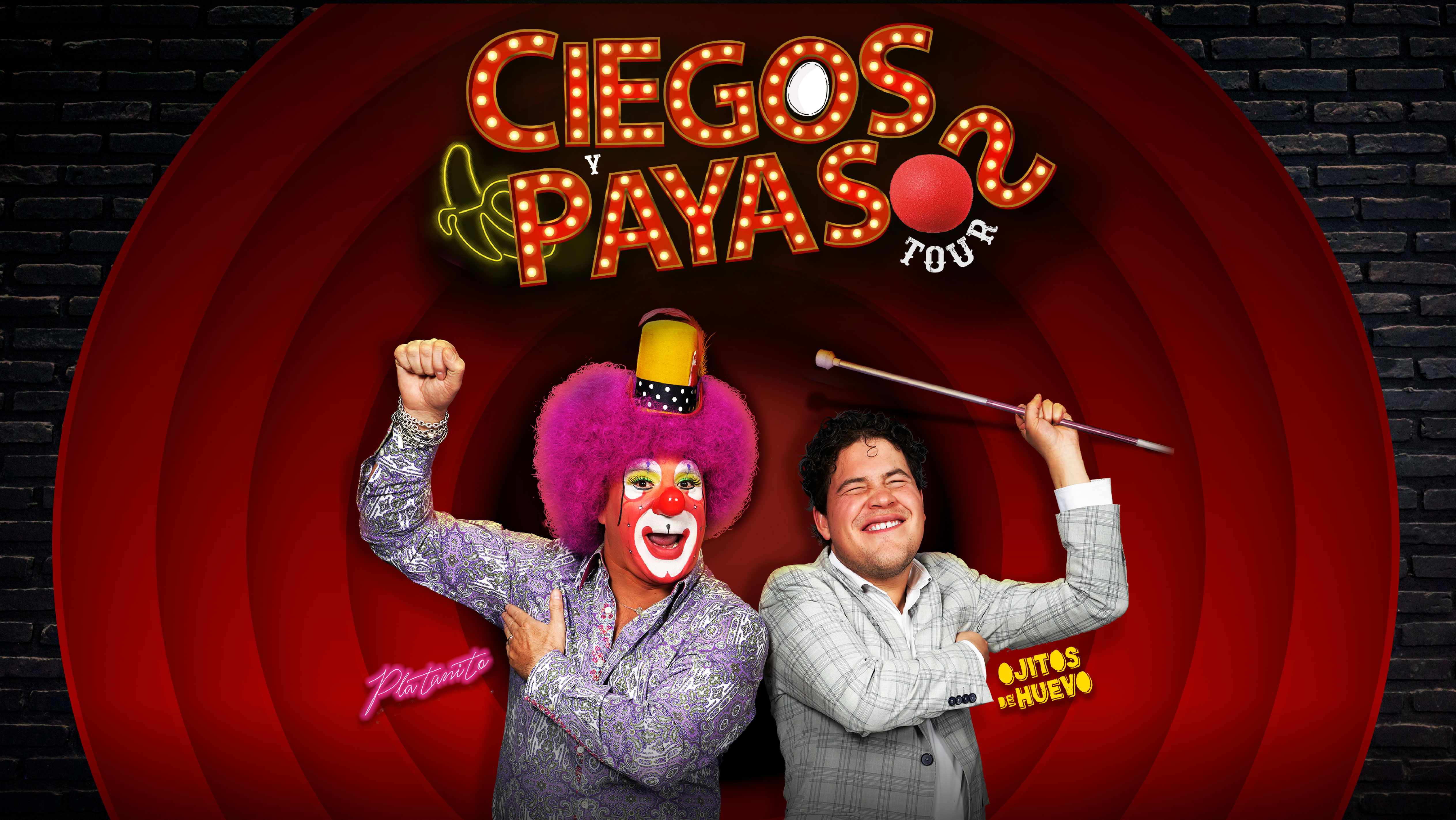 Ciegos y Payasos Platanito Show & Alexis Ojitos de Huevo