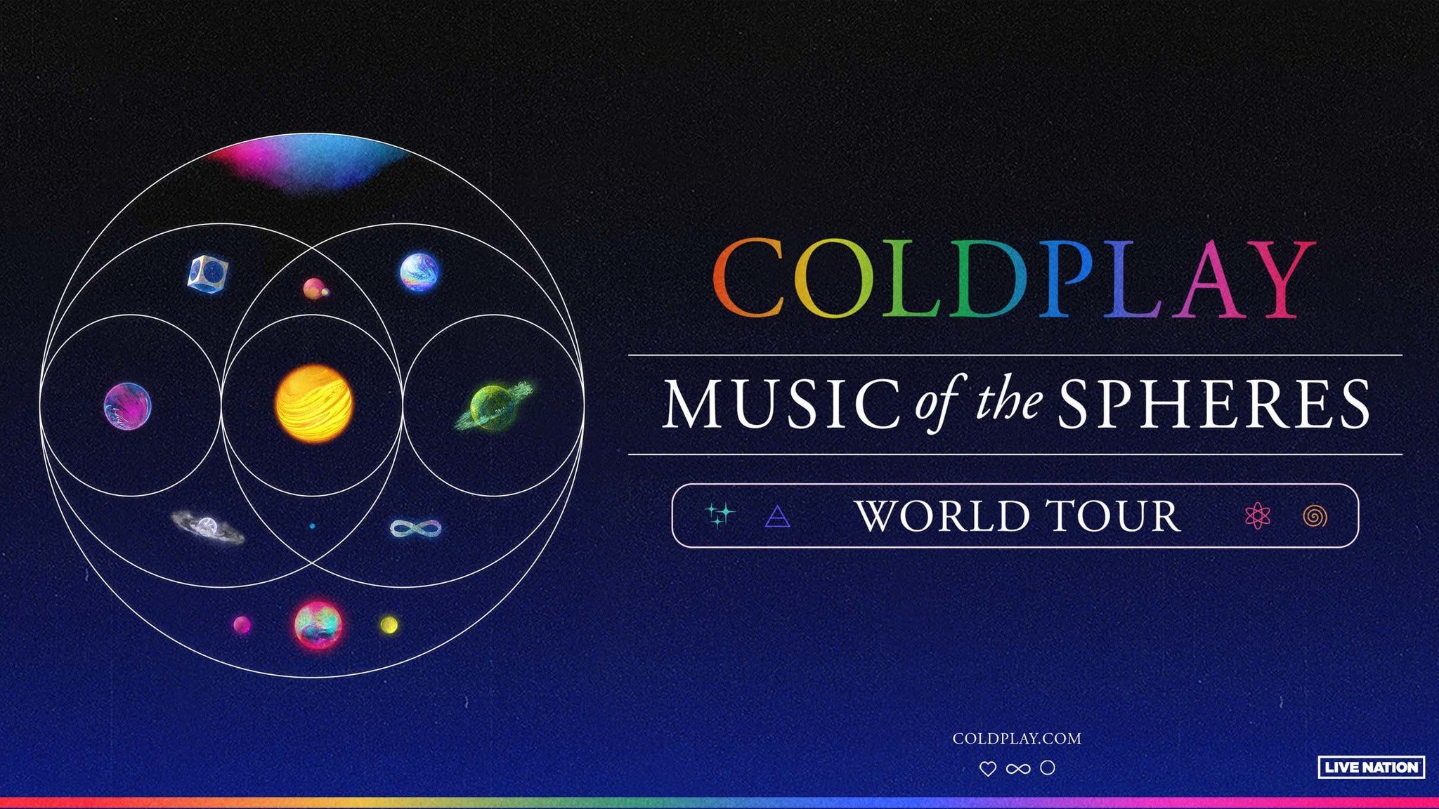 Coldplay | MUSIC of the SPHERES WORLD TOUR