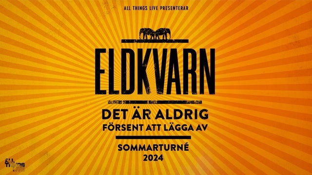 Eldkvarn -Det är aldrig för sent att lägga av i Stångebro, Linköping 07/06/2024