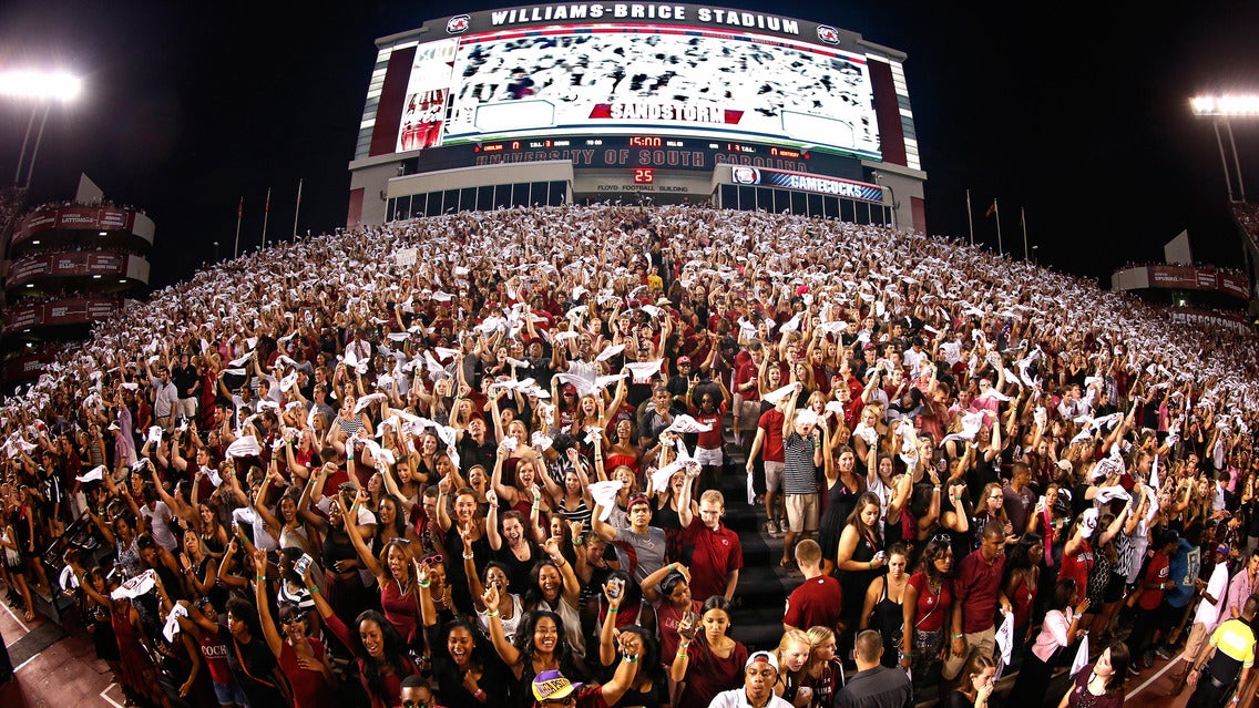 Williams Brice Stadium Seating Chart Interactive Two Birds Home