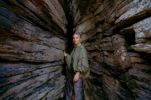 Laura Misch in London promotional photo for Priority from O2 presale tickets offer