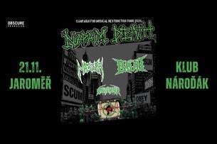 CAMPAIGN FOR MUSICAL DESTRUCTION 2026: NAPALM DEATH, MASTER, THE