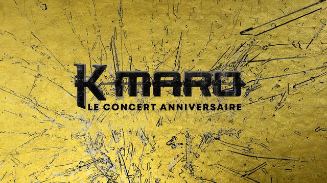 Visuel du concert : K-Maro