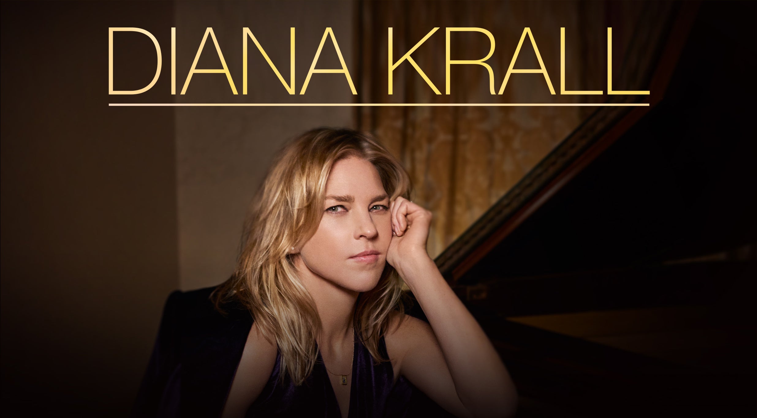 Diana Krall in Hershey promo photo for Spotify presale offer code