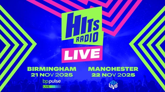 Hits Radio Live in Co-op Live, Manchester 22/11/2025