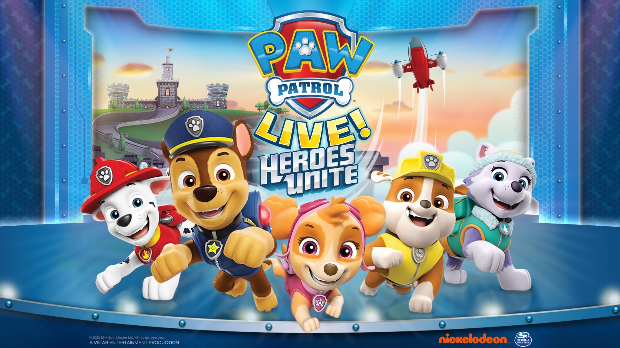 paw patrol live tour dates 2023