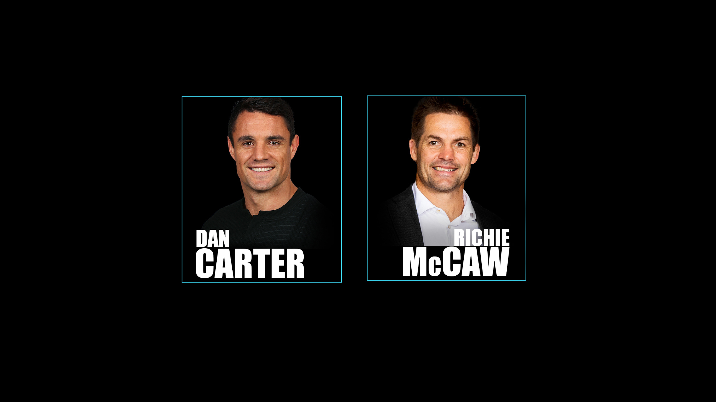 Lunch with Richie McCaw and Dan Carter