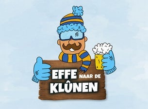 Effe naar de klûnen