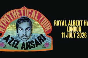 Aziz Ansari: Hypothetical Tour Seating Plans