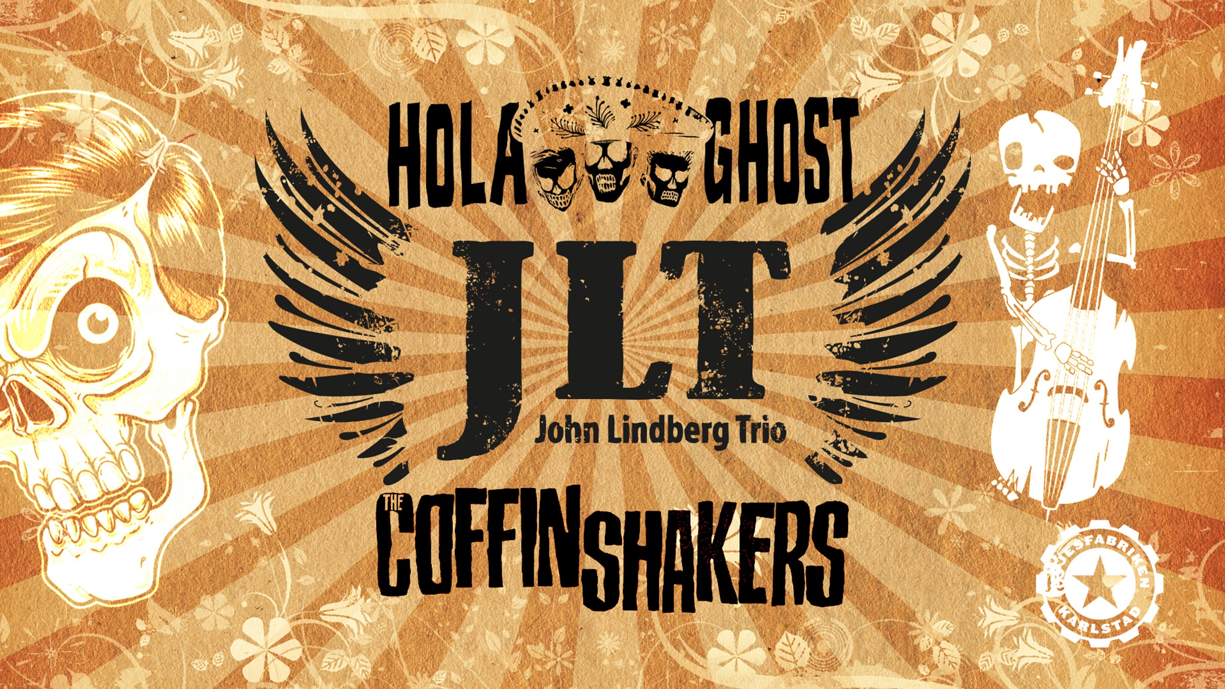 THE COFFINSHAKERS + HOLA GHOST + JLT – 2025-04-05